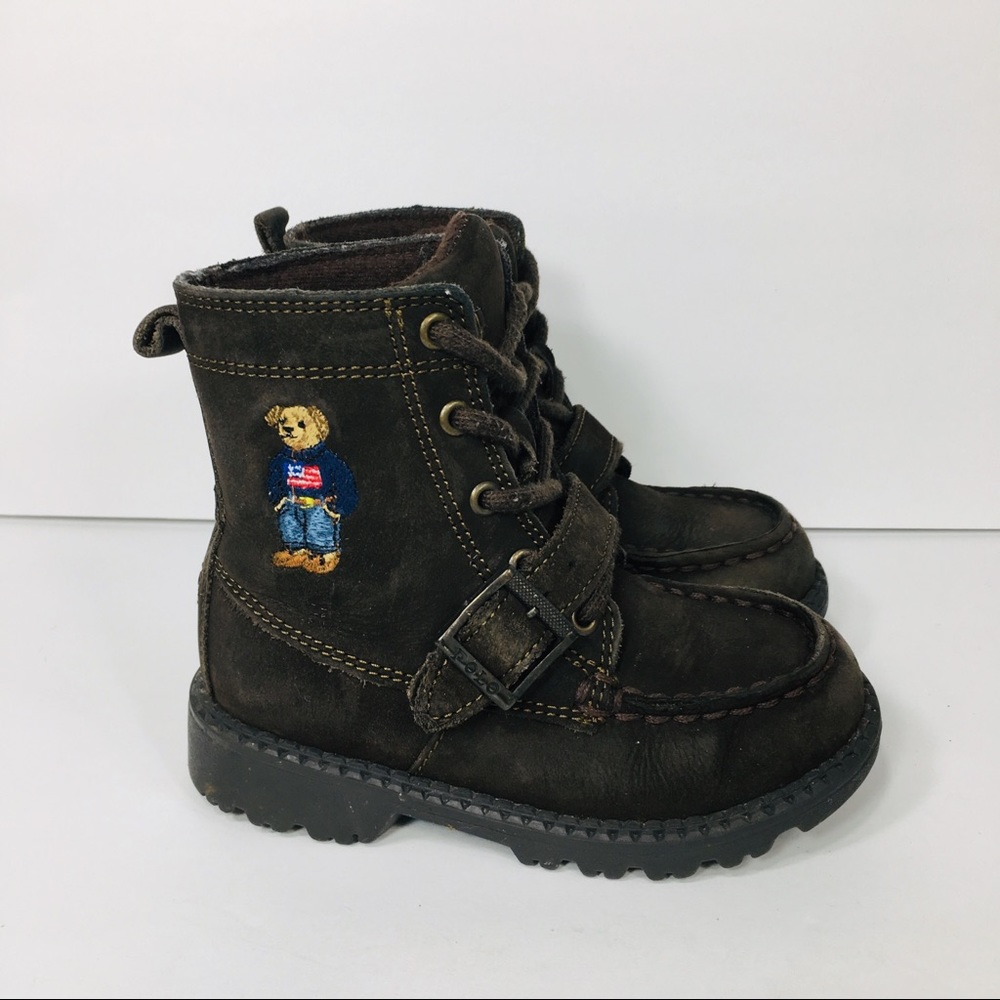 Polo Ralph Lauren Suede Leather Boots 8C